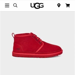 UGG Neumel Boots Chukka Lace Up Suede Ankle Boots